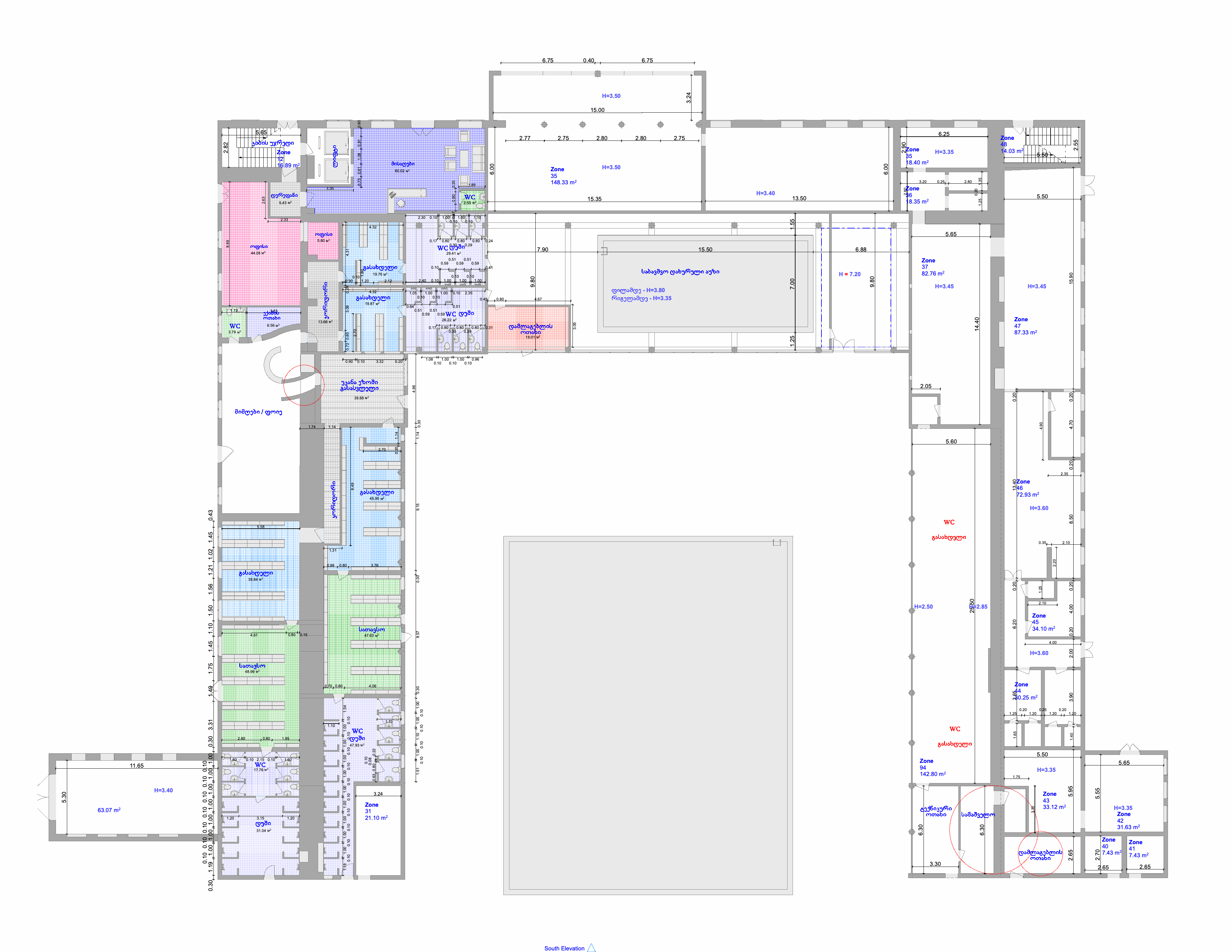 Floor 1 Architectural Blueprint